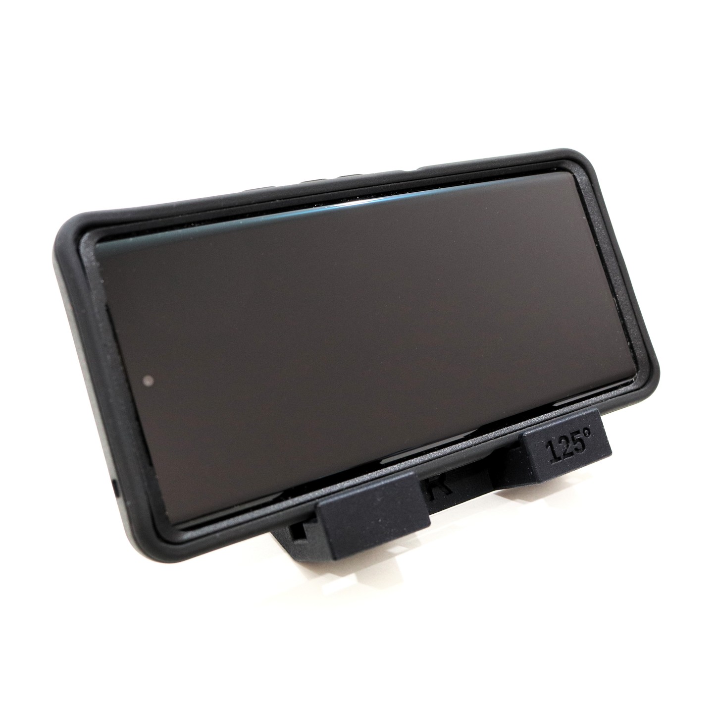 MICHAEL SturdyStand | Dual Angle Phone Stand | Made in the USA | Can’t tip over - Can’t tip backwards - Can’t wobble - Can’t scratch glass screen - Can’t scratch metal housing - Can’t scratch protective case - Can’t damage surfaces - No sharp metal edges | 9 Colors + Engraving | Made in the USA — 4 Corner Sturdy — Edge-to-Edge Access — Uniquely Personalize